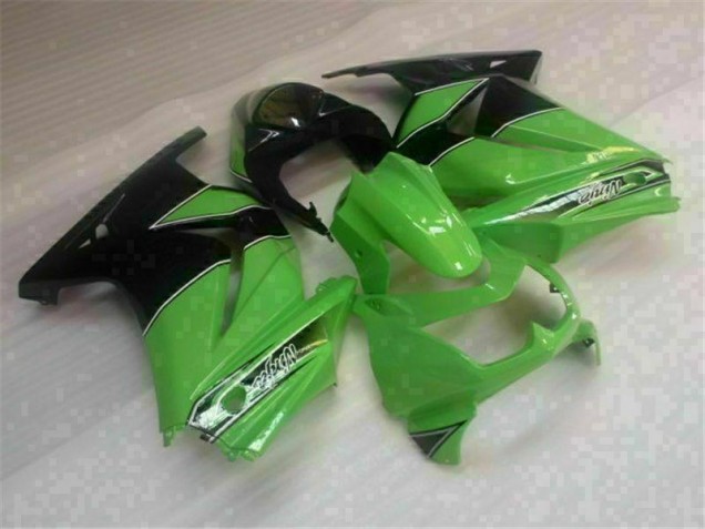 Vert Noir Kit Carénages Motos Complet EX250 2008-2012 Vert Noir Kit Carénages Motos Complet EX250 2008-2012