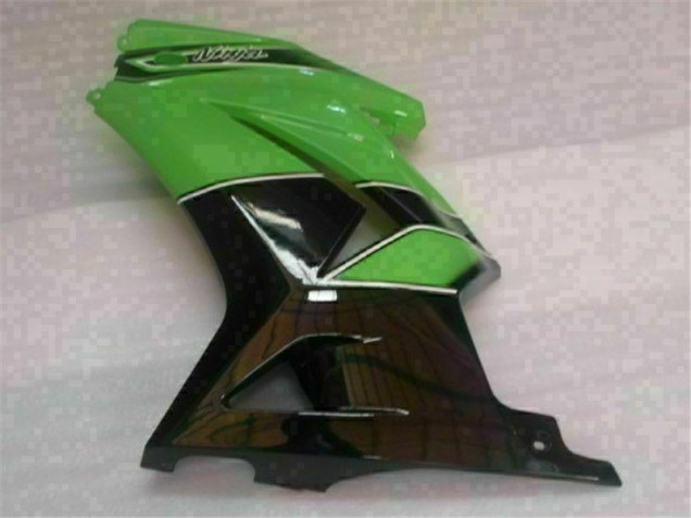 Vert Noir Kit Carénages Motos Complet EX250 2008-2012 Vert Noir Kit Carénages Motos Complet EX250 2008-2012