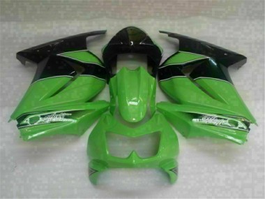 Vert Noir Kit Carénages Motos Complet EX250 2008-2012