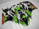 Vert Noir Rouge Carénage Moto ZX6R 2009-2012 Vert Noir Rouge Carénage Moto ZX6R 2009-2012