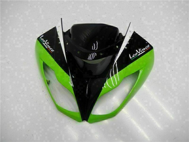 Vert Noir Rouge Carénage Moto ZX6R 2009-2012 Vert Noir Rouge Carénage Moto ZX6R 2009-2012