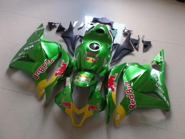 Vert Red Bull Carénage Moto CBR 600 RR 2009-2012