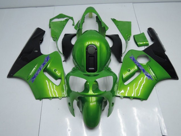 Vert et Noir Carénage Moto ZX12R 2000-2001 Vert et Noir Carénage Moto ZX12R 2000-2001