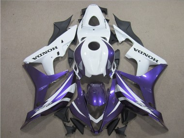 Violet Blanc Carénage Moto CBR 600 RR 2007-2008